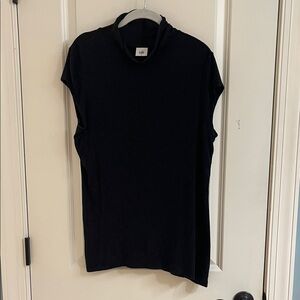 CAbi Classic relaxed mock neck shirt